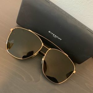 GIVENCHY 65mm Round Aviators